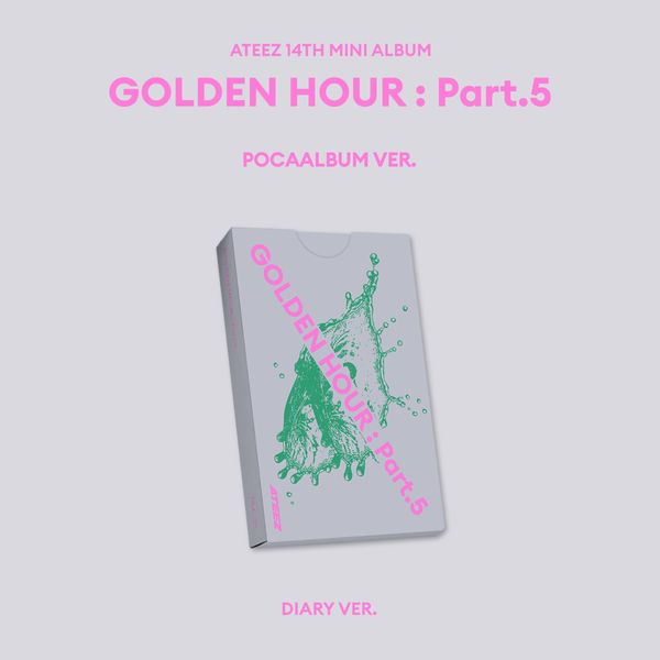 ATEEZ - (PREORDER) 14th Mini Album [GOLDEN HOUR : Part.5] (POCAALBUM)