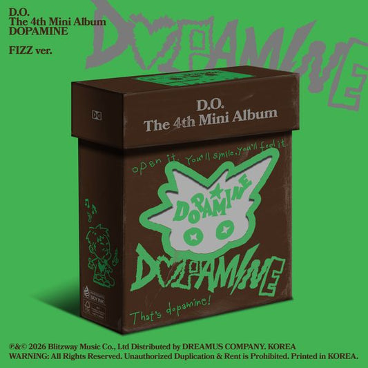 D.O. - (PREORDER) 4th Mini Album [DOPAMINE] (FIZZ Ver.)