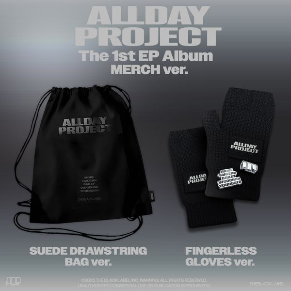 ALLDAY PROJECT - (PRE-ORDER)(KTOWN4U POB)The 1st EP Album 'ALLDAY PROJECT' MERCH ver.