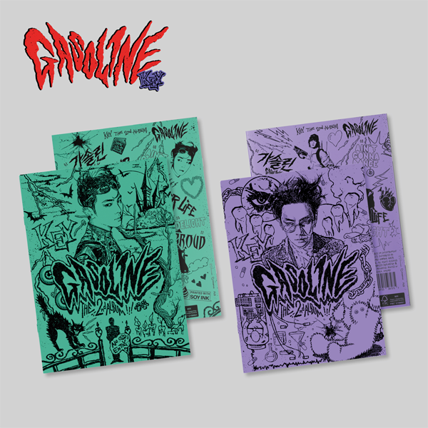 KEY - The 2nd Album - Gasoline (Booklet Ver.)