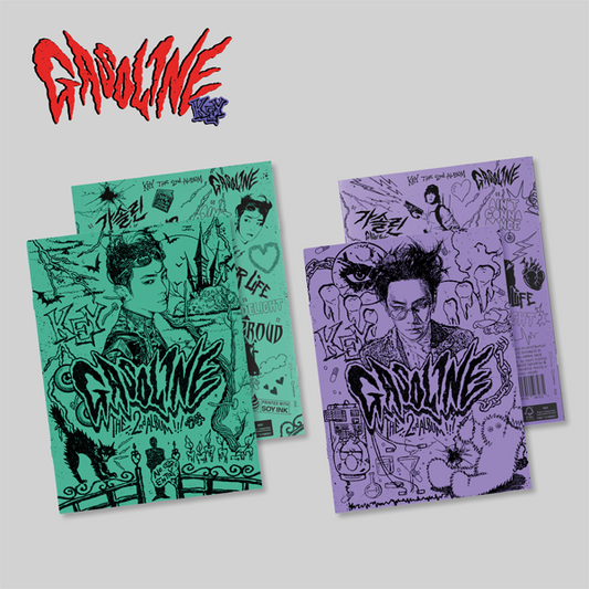 KEY - The 2nd Album - Gasoline (Booklet Ver.)