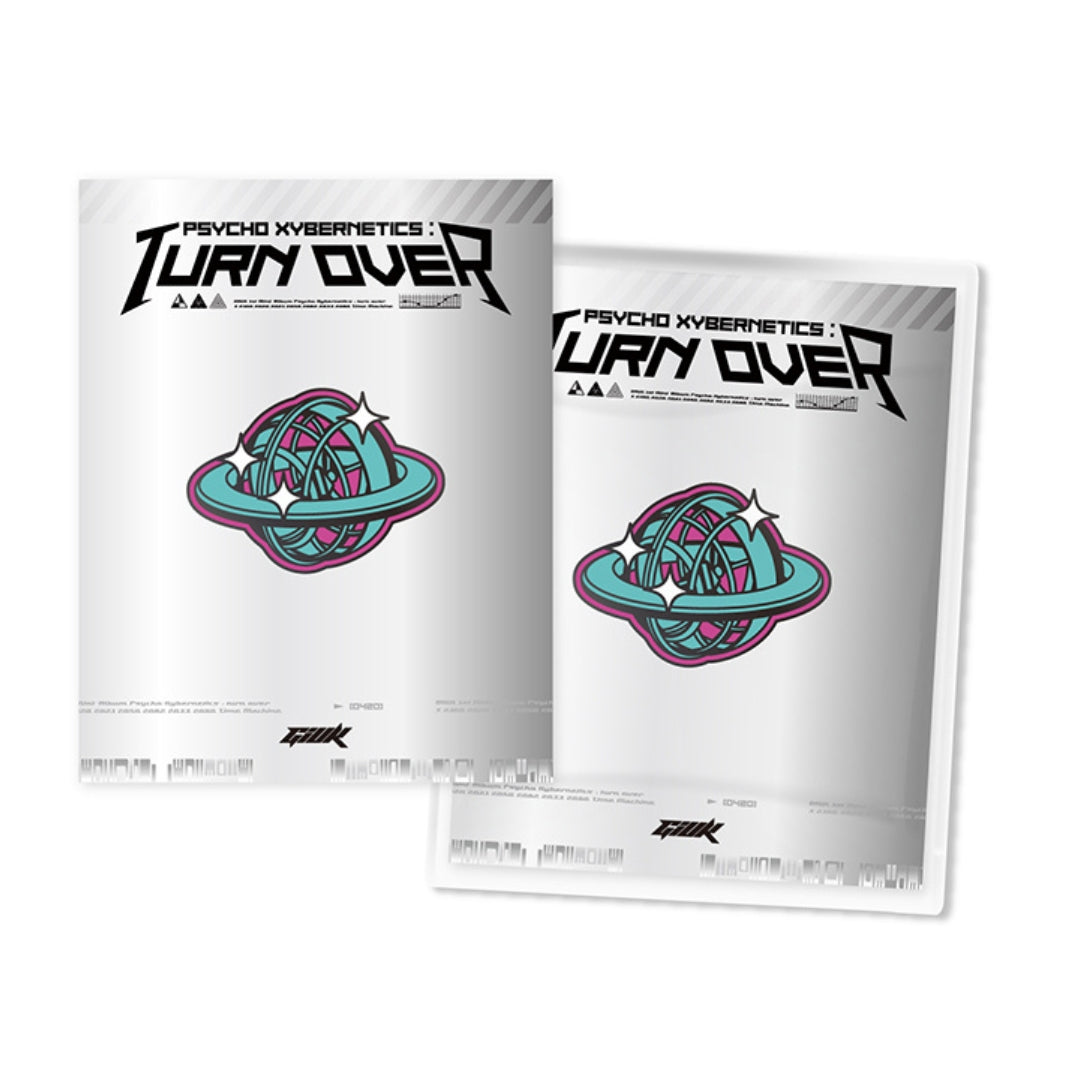 GIUK (ONEWE) - PSYCHO XYBERNETICS : [TURN OVER] BADGE