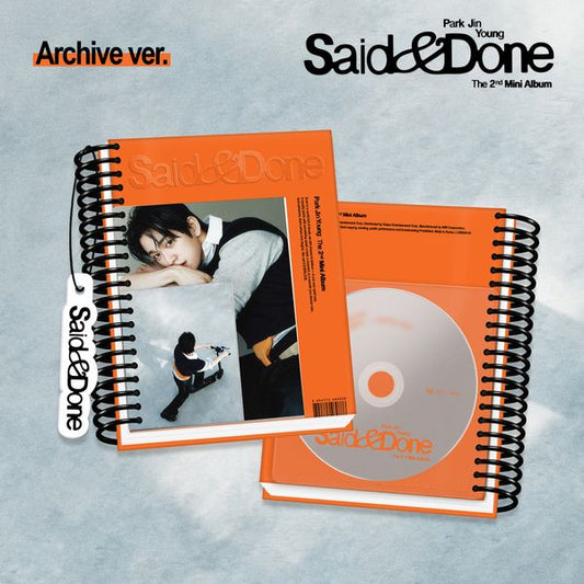 PARK JIN YOUNG - (PREORDER)(POB) 2nd Mini Album [Said & Done] (Archive Ver.)