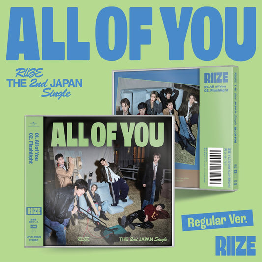 RIIZE - (PREORDER) The 2nd Japan Single [All of You] (Regular Ver.)