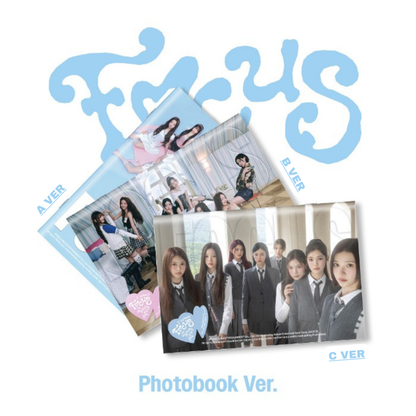 Hearts2Hearts - 1st Mini Album [FOCUS] (Photobook Ver.)