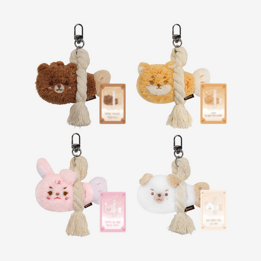DAY6 - (PREORDER) PETIT DENIMALZ PLUSH KEYRING LUCK Ver. - The DECADE FINALE