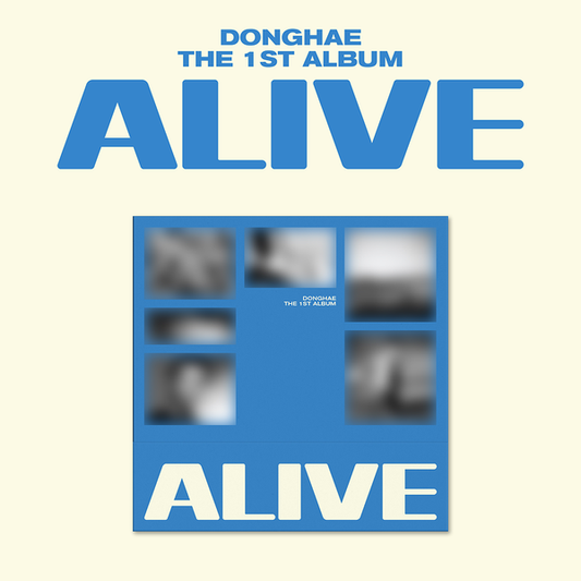 DONGHAE - (PREORDER) 1st Album [ALIVE] (PHOTO BOOK Ver.)