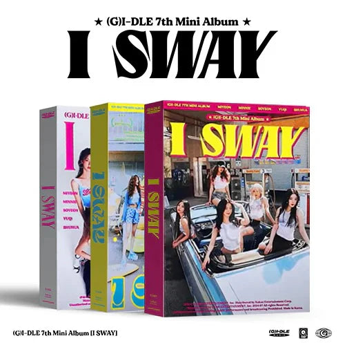 (G)I-DLE - 7TH MINI ALBUM 'I SWAY'