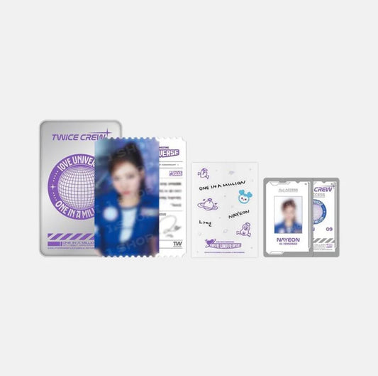 TWICE -(PRE-ORDER) TINCASE PHOTO SET - 10VE UNIVERSE