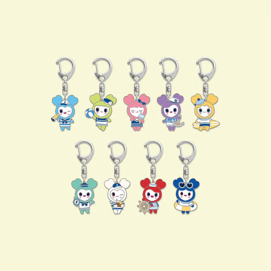 TWICE - (PREORDER) LOVELY METAL KEYRING MARINE Ver. [2026 TWICE THIS IS FOR WORLD TOUR FINALE in SEOUL]