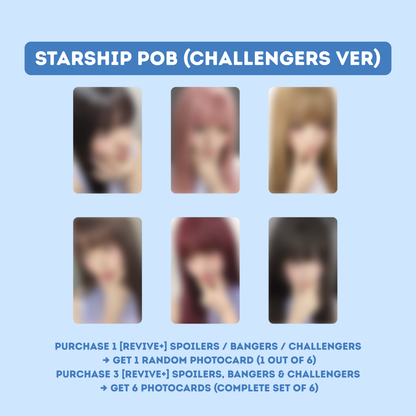 IVE - (PREORDER)(STARSHIP POB) IVE THE 2ND ALBUM REVIVE+ (CHALLENGERS ver.)