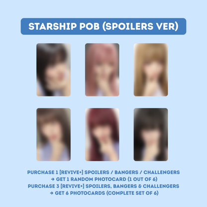 IVE - (PREORDER)(STARSHIP POB) IVE THE 2ND ALBUM REVIVE+ (SPOILERS ver.)