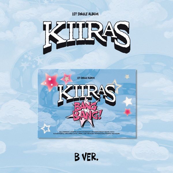 KIIRAS - (PRE-ORDER) 1st Single Album [BANG BANG!] (POCA)
