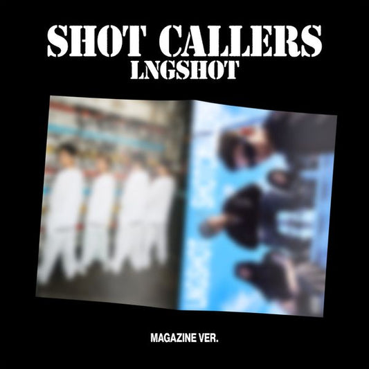 LNGSHOT - (PREORDER)(POB) DEBUT EP [SHOT CALLERS] Magazine Ver.