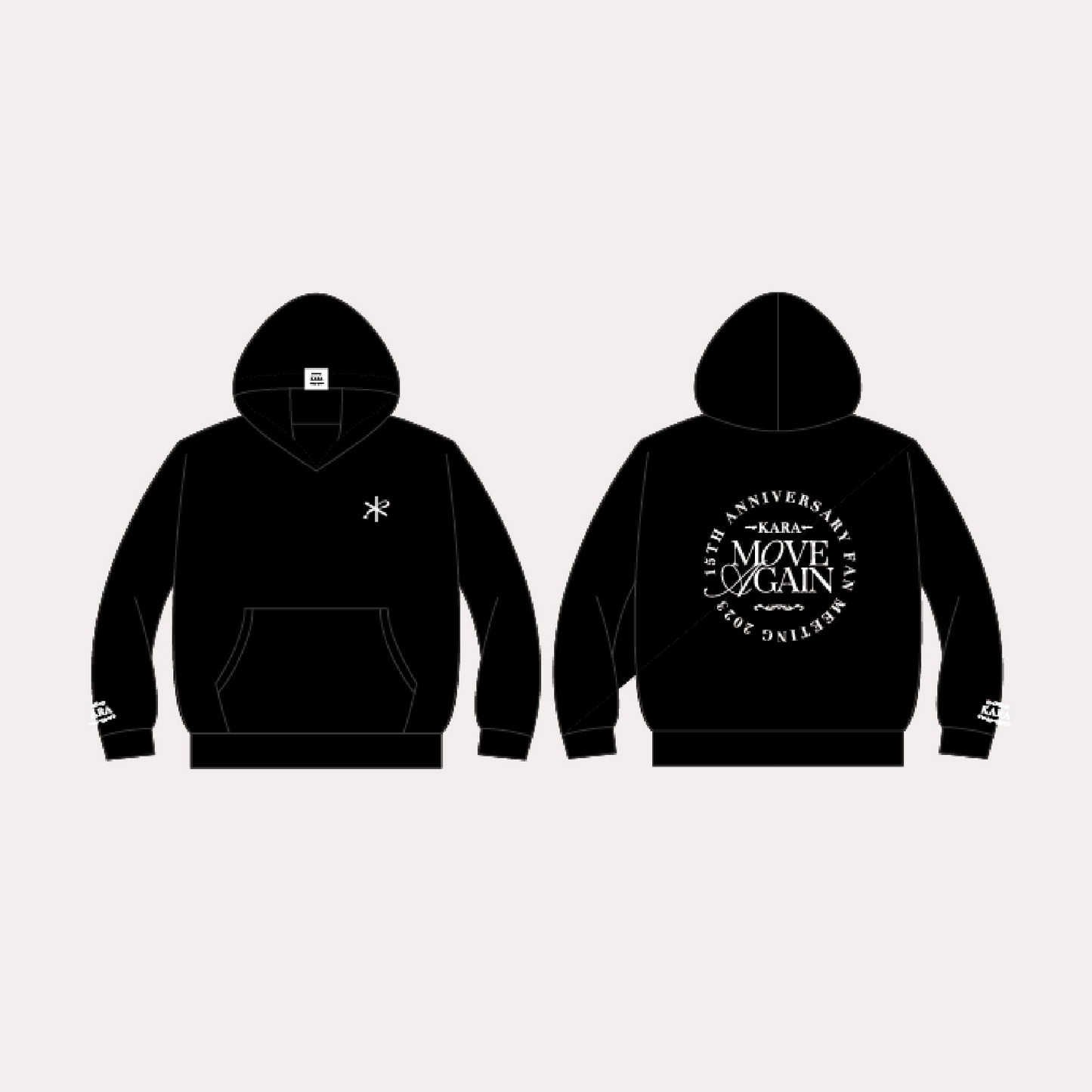 KARA - 2023 Japan Fanmeeting Hoodie ( M/L )