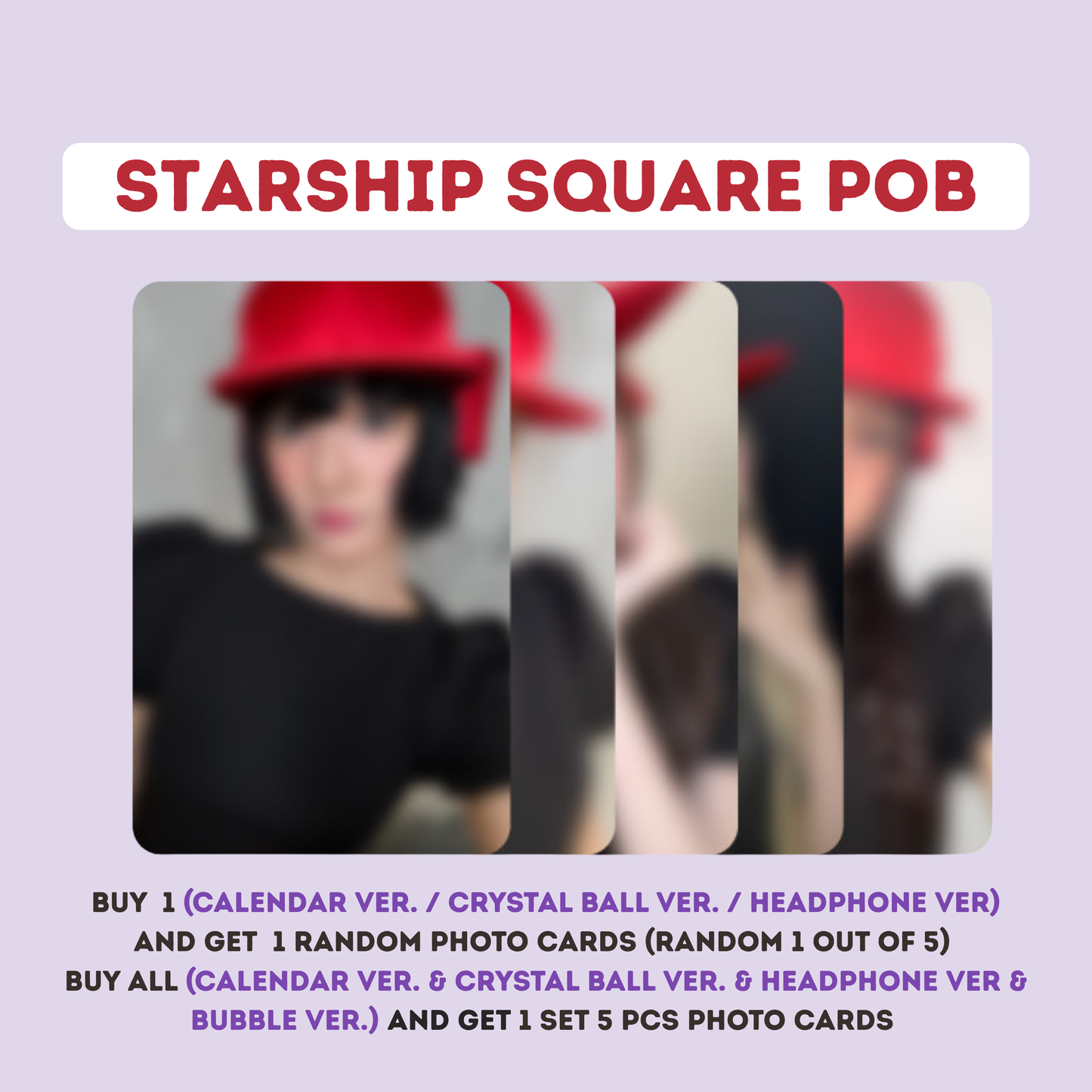 KIIKII - (PREORDER)(STARSHIP SQUARE POB) The 2nd EP [Delulu Pack] (Calendar. Ver.)