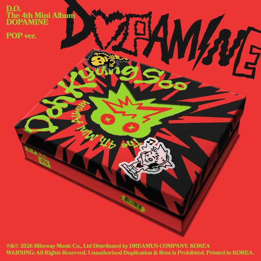 D.O. - (PREORDER) 4th Mini Album [DOPAMINE] (POP Ver.)