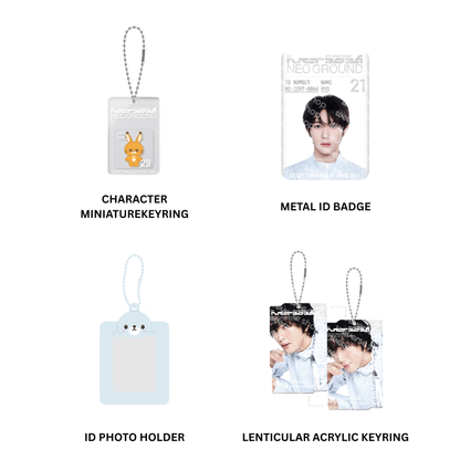 NCT - (PREORDER)[NCT 10TH ANNIVERSARY [NCT 2026] RANDOM CHARACTER MINIATURE KEYRING