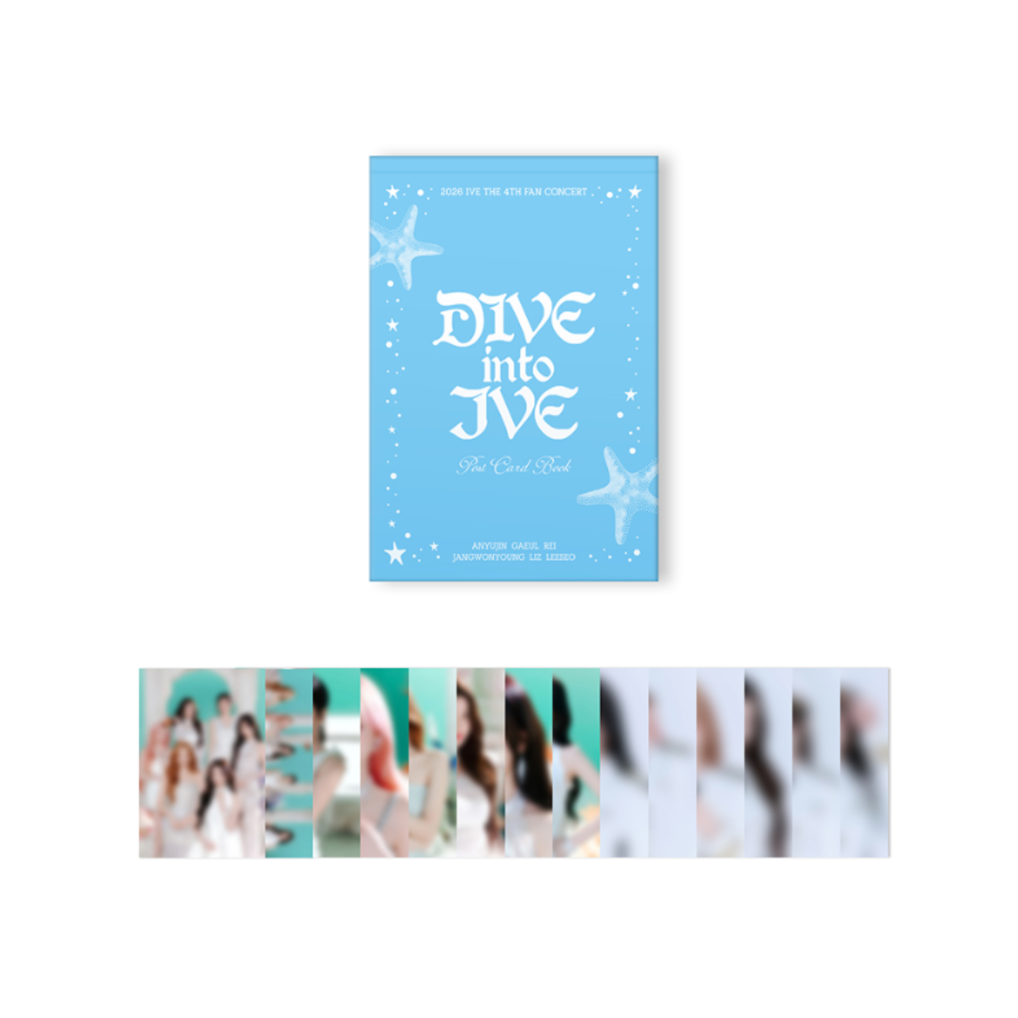 IVE - (PREORDER) POST CARD BOOK [2026 IVE THE 4TH FAN CONCERT DIVE INTO IVE]