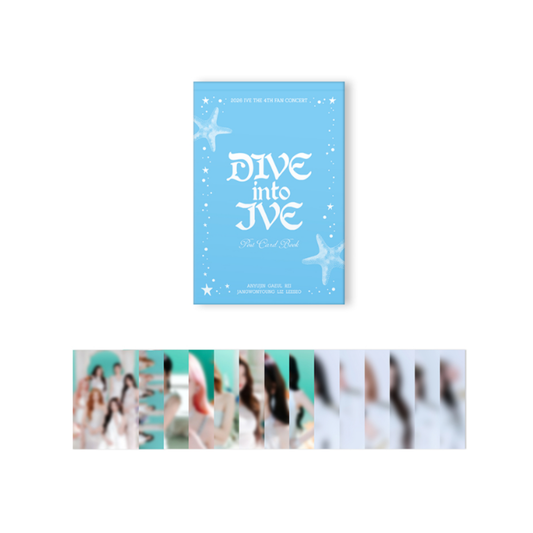 IVE - (PREORDER) POST CARD BOOK [2026 IVE THE 4TH FAN CONCERT DIVE INTO IVE]