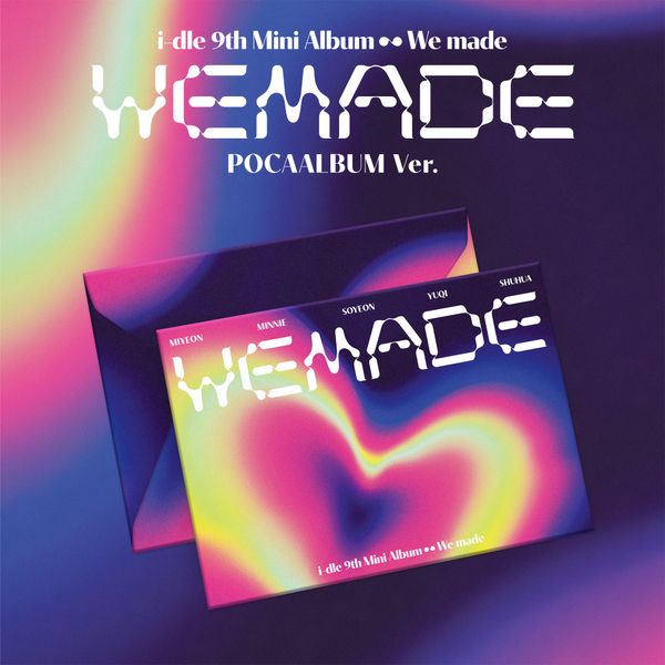 i-dle (PREORDER)(WEVERSE POB) 9th Mini Album [We made] (POCAALBUM Ver.)