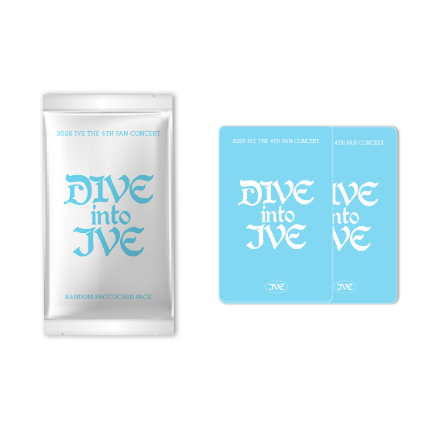 IVE - (PREORDER) RANDOM PHOTOCARD PACK [2026 IVE THE 4TH FAN CONCERT DIVE INTO IVE]