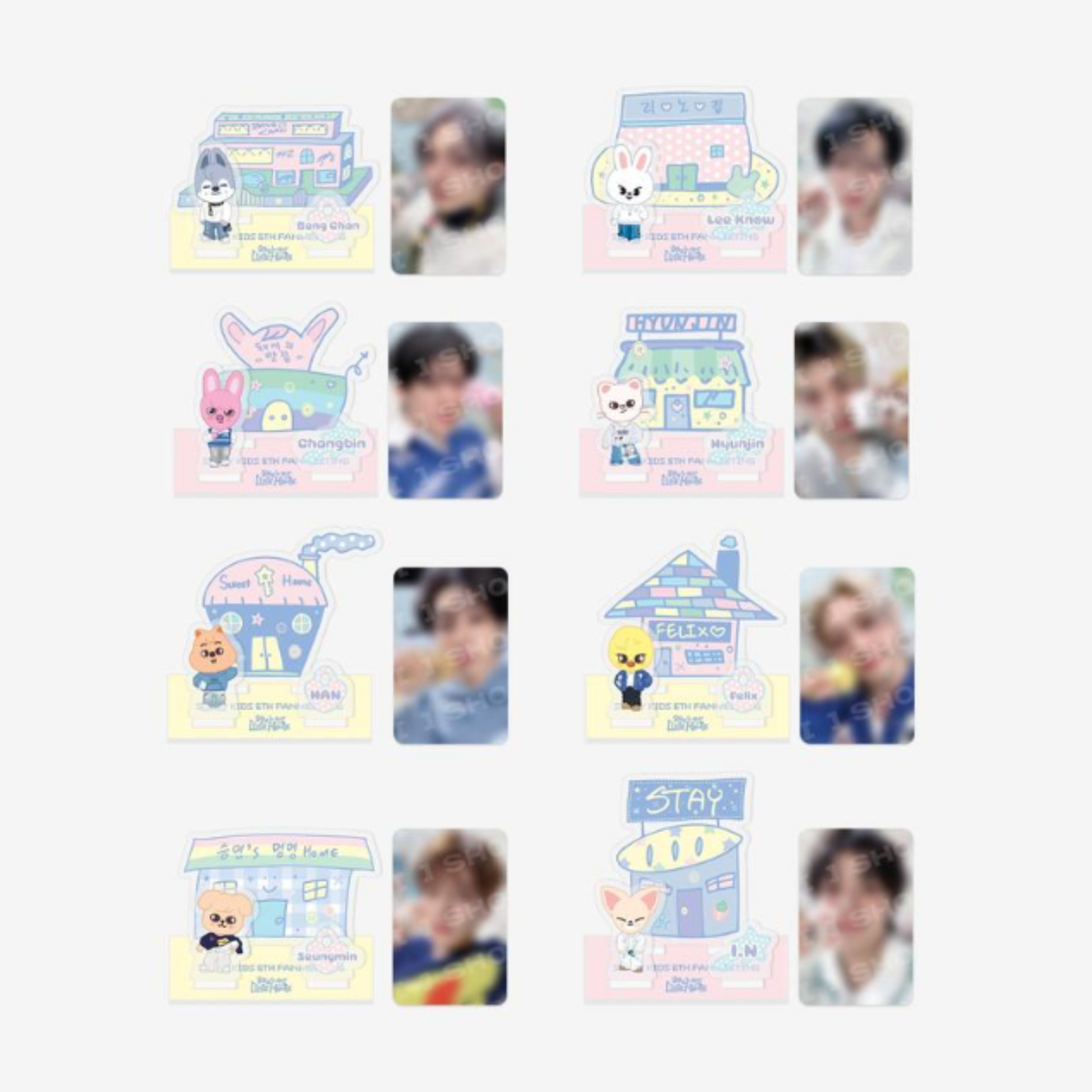 STRAY KIDS - (PREORDER) SECRET ACRYLIC STAND [6TH FANMEETING [STAY in Our Little House]