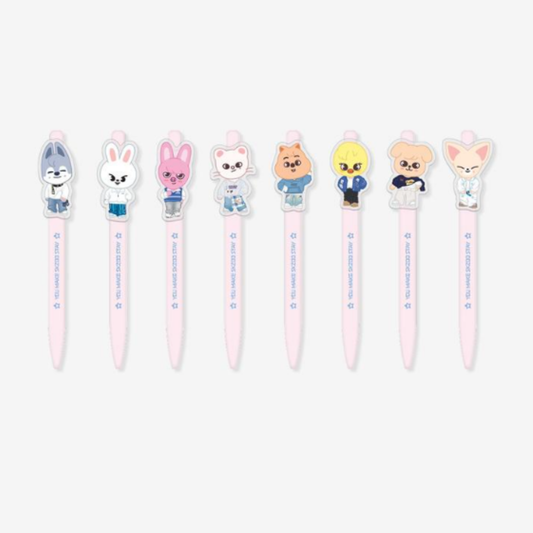 STRAY KIDS - (PREORDER) SKZOO GEL PEN [6TH FANMEETING [STAY in Our Little House]