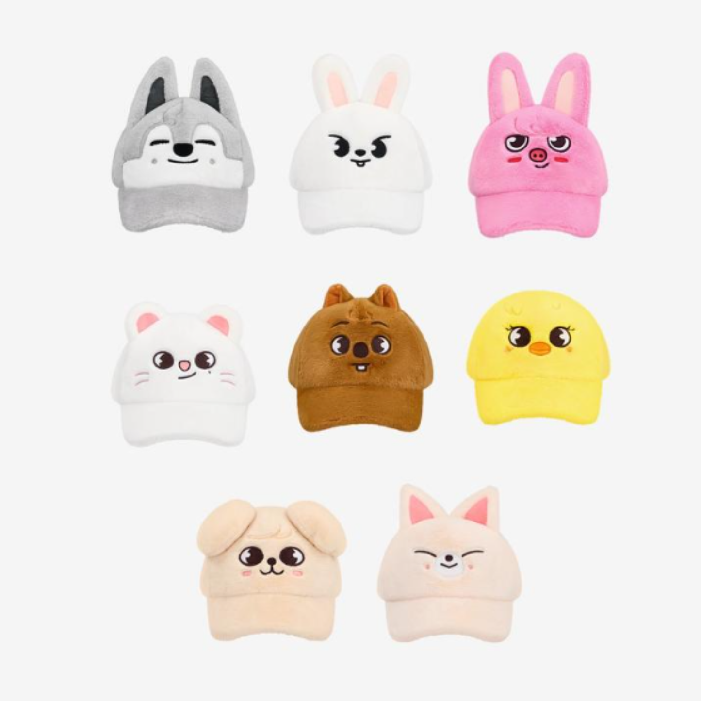 STRAY KIDS - (PREORDER) SKZOO PLUSH CAP [6TH FANMEETING [STAY in Our Little House]