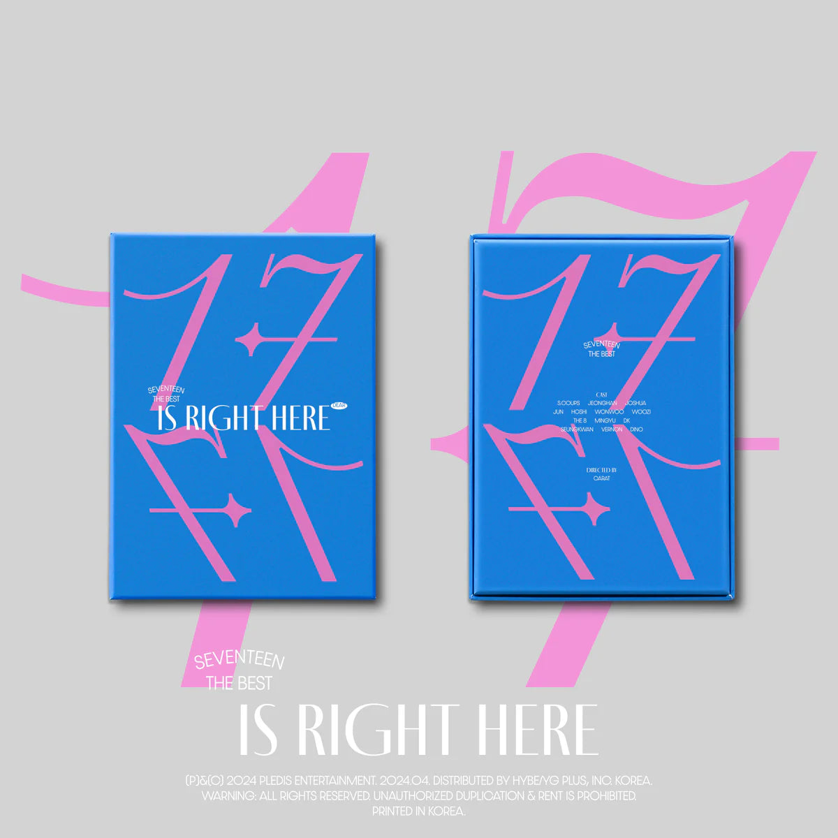 SEVENTEEN - BEST ALBUM [17 IS RIGHT HERE] (DEAR VER.)