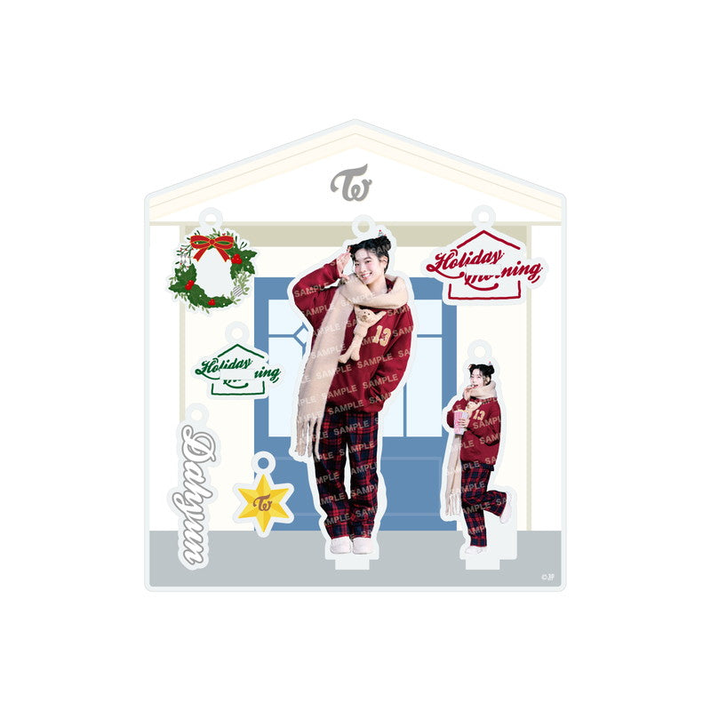 TWICE - (PRE-ORDER) [HOLIDAY MORNING] ACRYLIC STAND KEY HOLDER