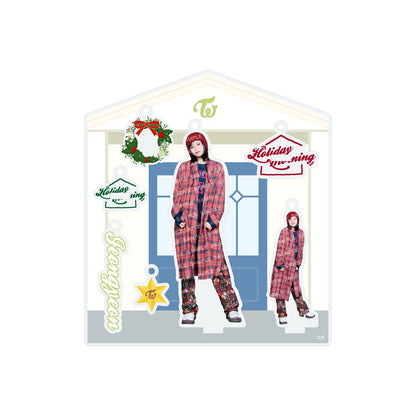 TWICE - (PRE-ORDER) [HOLIDAY MORNING] ACRYLIC STAND KEY HOLDER