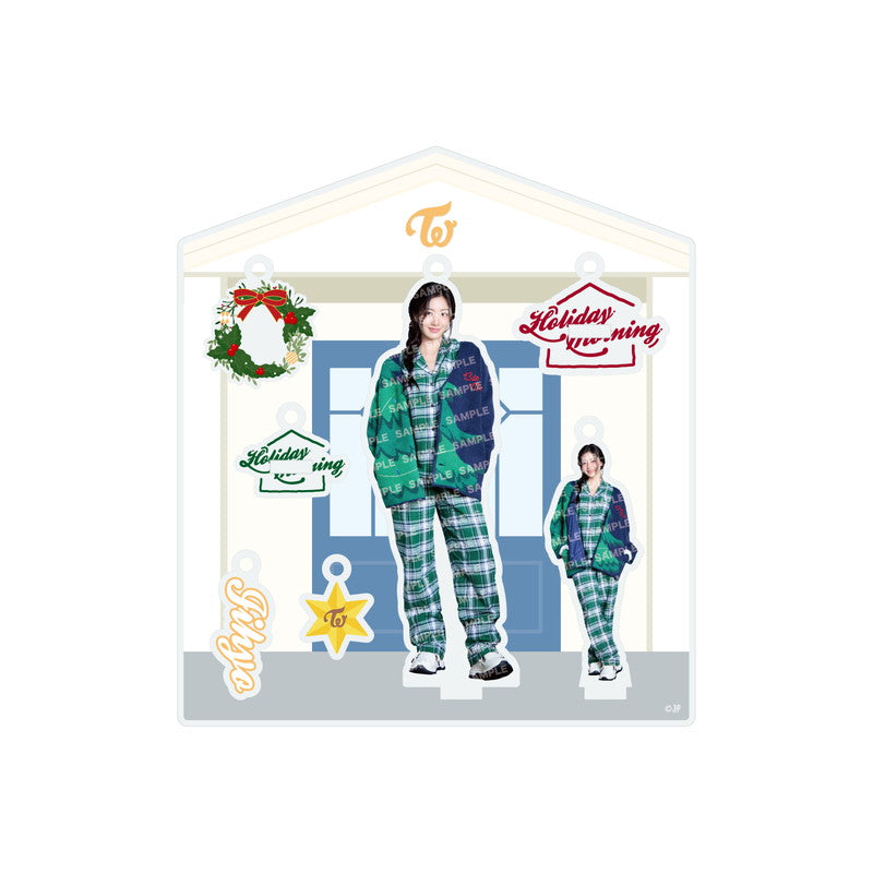 TWICE - (PRE-ORDER) [HOLIDAY MORNING] ACRYLIC STAND KEY HOLDER