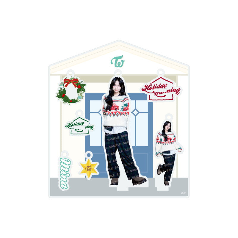 TWICE - (PRE-ORDER) [HOLIDAY MORNING] ACRYLIC STAND KEY HOLDER