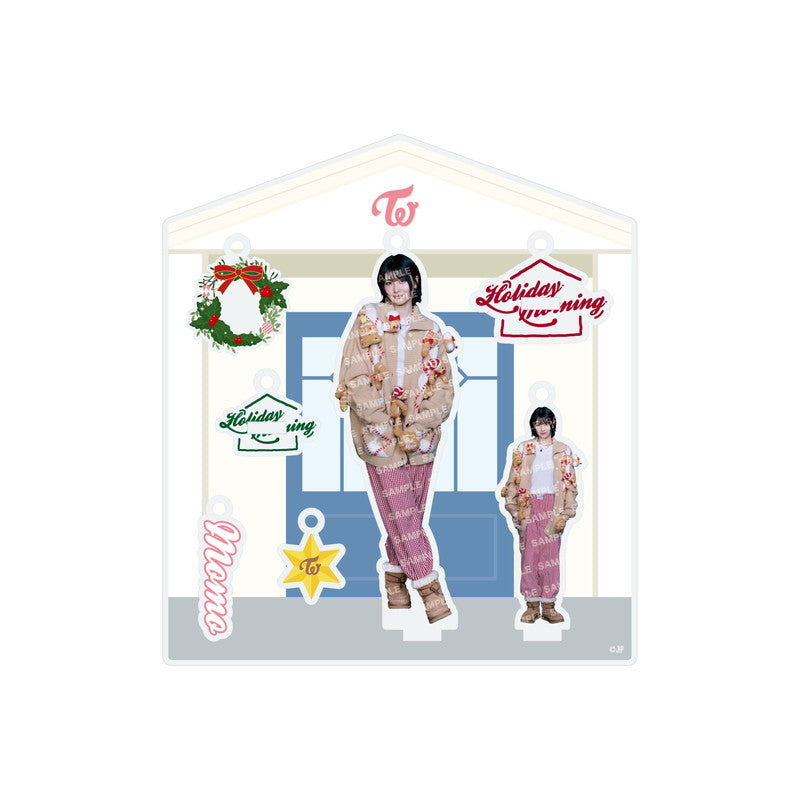TWICE - (PRE-ORDER) [HOLIDAY MORNING] ACRYLIC STAND KEY HOLDER