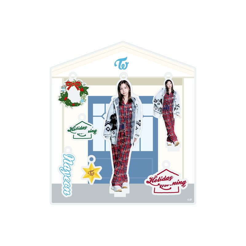 TWICE - (PRE-ORDER) [HOLIDAY MORNING] ACRYLIC STAND KEY HOLDER