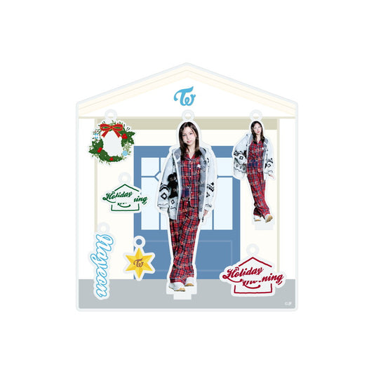 TWICE - (PRE-ORDER) [HOLIDAY MORNING] ACRYLIC STAND KEY HOLDER