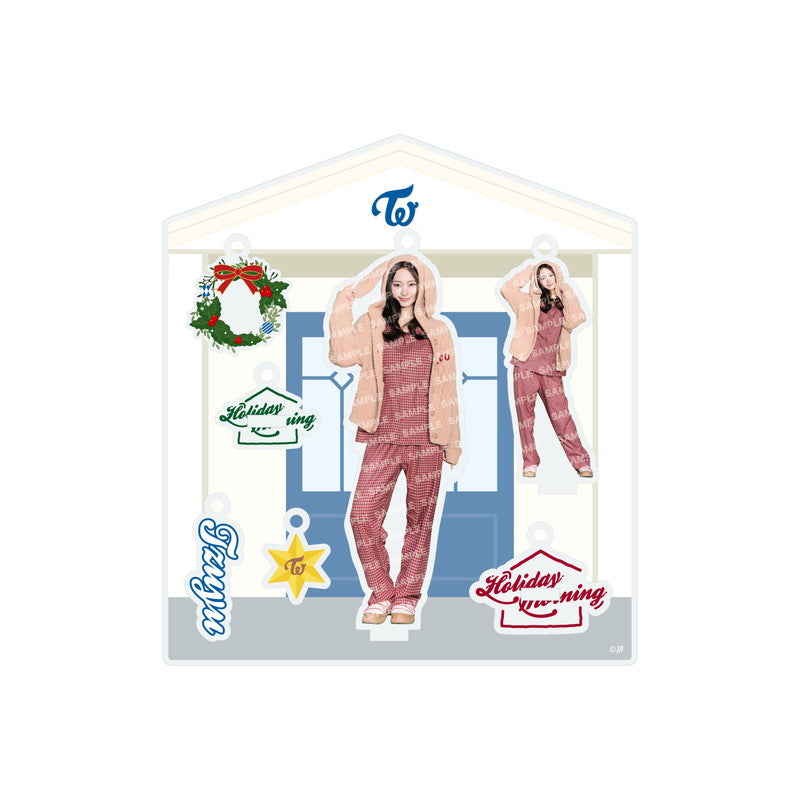 TWICE - (PRE-ORDER) [HOLIDAY MORNING] ACRYLIC STAND KEY HOLDER