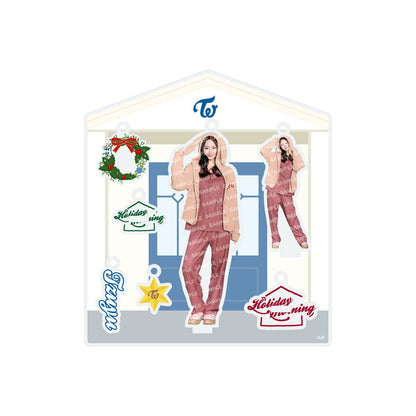 TWICE - (PRE-ORDER) [HOLIDAY MORNING] ACRYLIC STAND KEY HOLDER