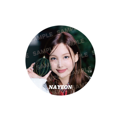 TWICE - (PRE-ORDER) [HOLIDAY MORNING] PHOTO BADGE