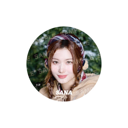 TWICE - (PRE-ORDER) [HOLIDAY MORNING] PHOTO BADGE