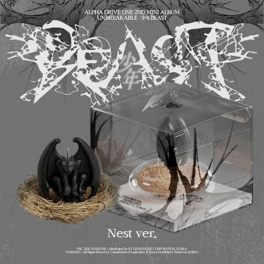 ALPHA DRIVE ONE - (PREORDER) 2nd Mini Album [UNBREAKABLE : 少年BEAST] (Nest Ver.) (Limited Edition)