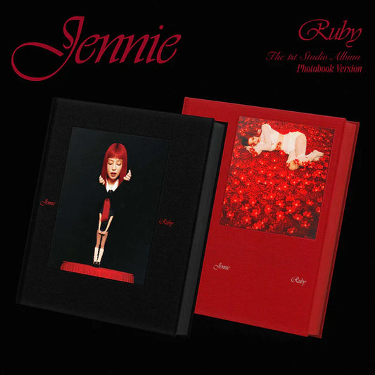 JENNIE - (PREORDER) The 1st Studio Album [Ruby] (Photobook)