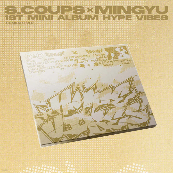 SCOUPS X MINGYU (SEVENTEEN) - 1st Mini Album [HYPE VIBES] COMPACT VER. (POB)