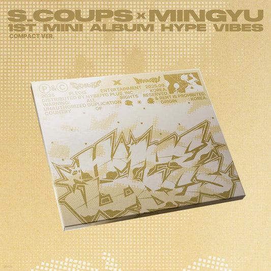 SCOUPS X MINGYU (SEVENTEEN) - 1st Mini Album [HYPE VIBES] COMPACT VER. (POB)