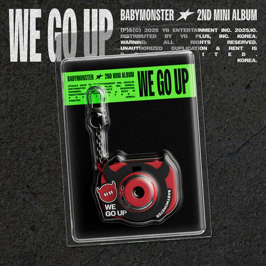 BABYMONSTER - 2ND MINI ALBUM [WE GO UP] MINI BEAM KEYRING VER.
