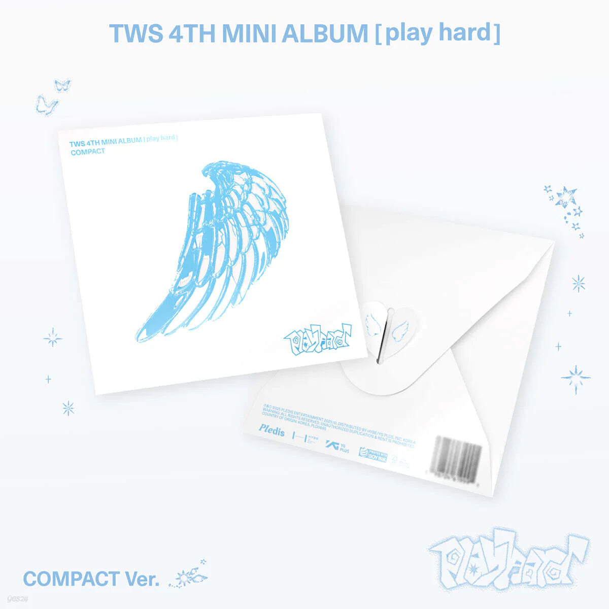 TWS - 4th Mini Album 'play hard' (Compact Ver.)(POB)