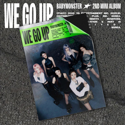 BABYMONSTER - ( WEVERSE POB )2ND MINI ALBUM [WE GO UP] WE/GO/UP Ver