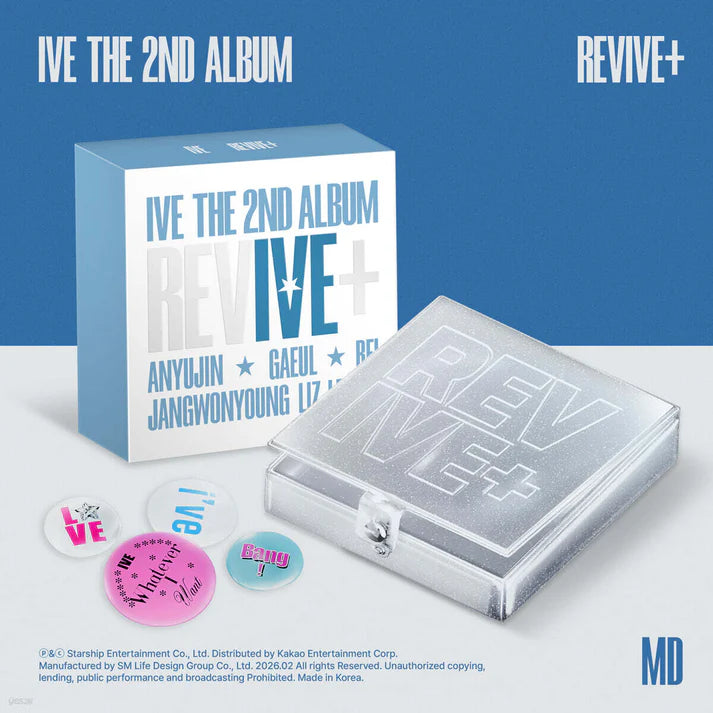 IVE - (PREORDER) (MD ver.) IVE THE 2ND ALBUM REVIVE+