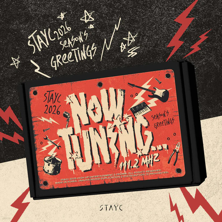 STAYC -（PRE-ORDER)STAYC 2026 SEASON'S GREETINGS [NOW TUNING… 111.2MHz]